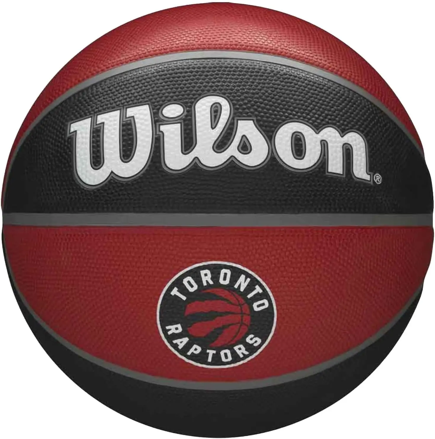 WILSON NBA Team Tribute Basketball - Toronto Raptors, Size 7-29.5"