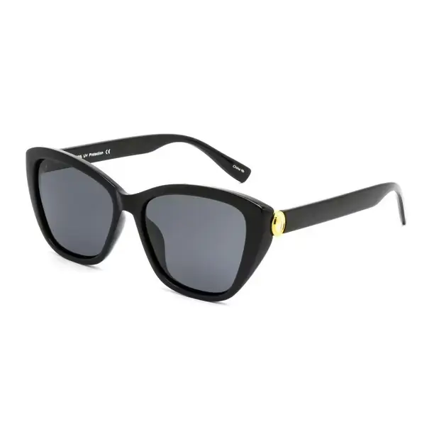 Time & Tru Black Cat-Eye Sunglasses