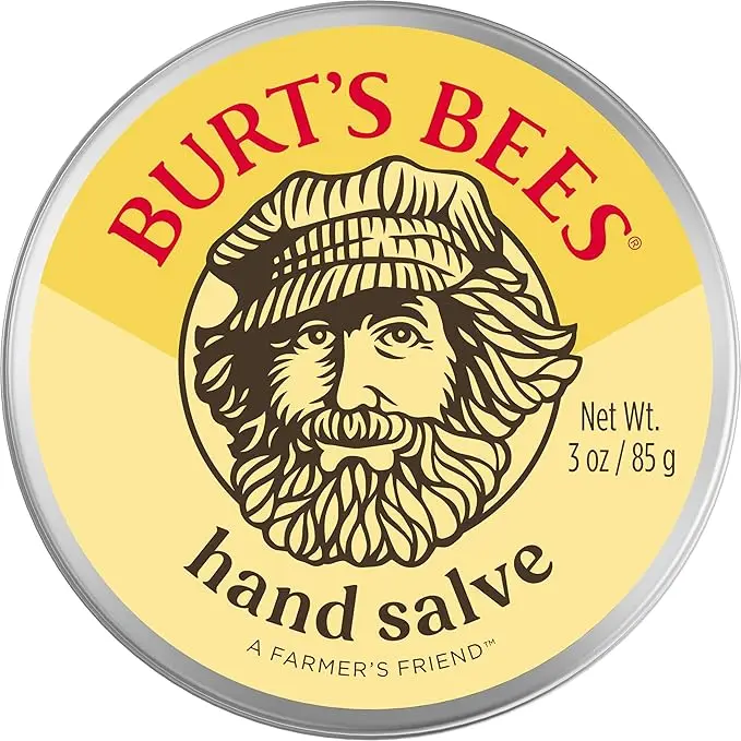 Burt's Bees 100% Natural Hand Salve Moisturizing Oil, 3 Ounce Tin