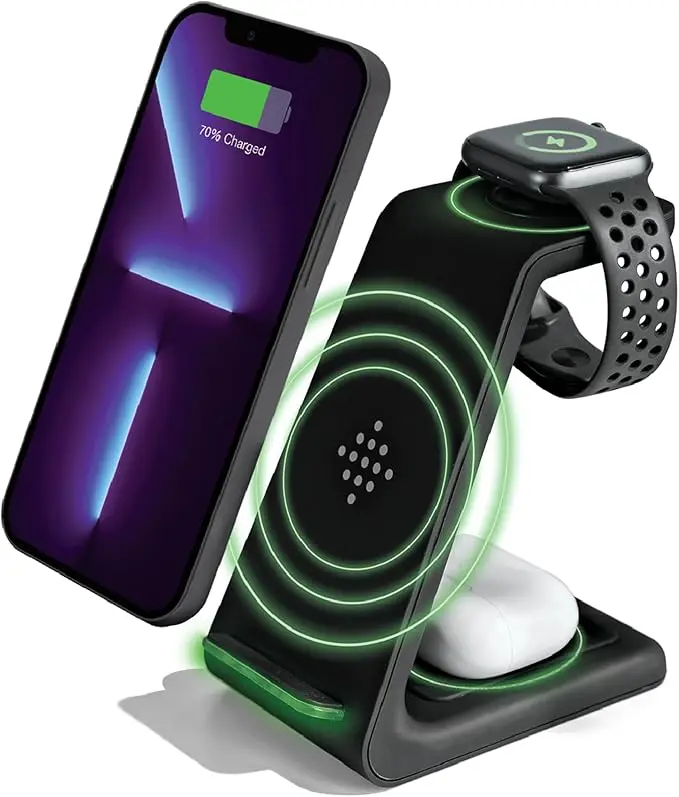 STATIK 10W Wireless Charging Station for Apple Devices
