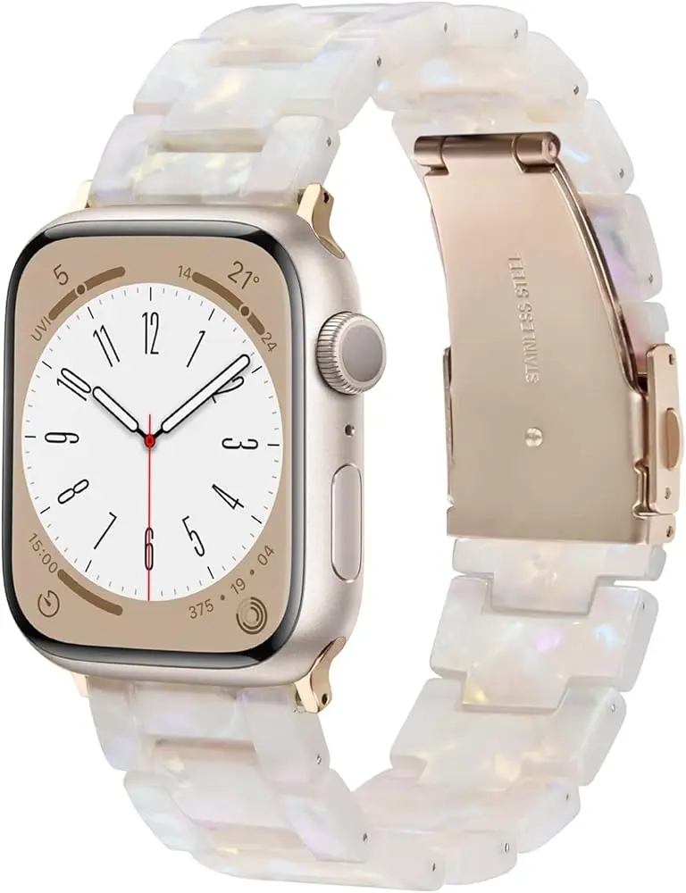 V-MORO Resin Band Compatible with Series 7/8/9 Apple Watch