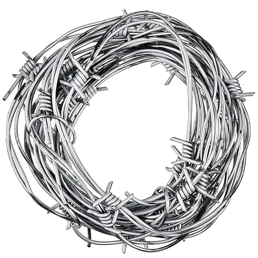 Taiyin 4 Pcs Fake Rusted Barbed Wire Decoration Halloween