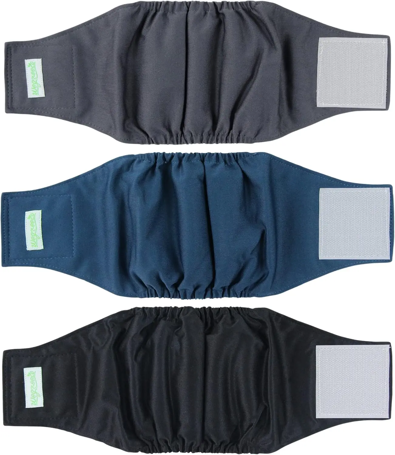 Wegreeco Washable Male Dog Belly Band - Washable Dog Diapers - Medium