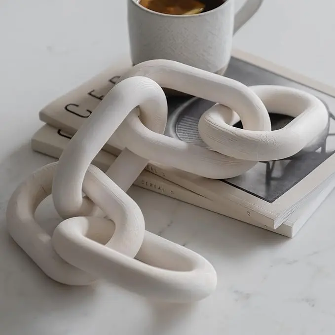 Peakoly Wood Chain Link Decor