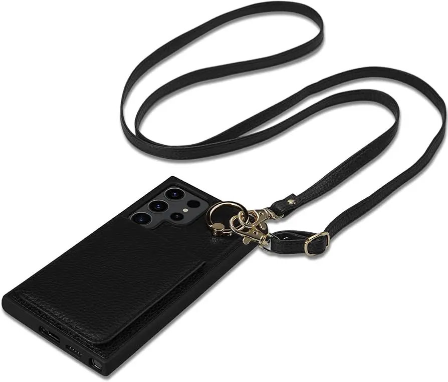 Keallce Case for Samsung Galaxy S24 Ultra 6.8'' Crossbody Wallet *See Detail