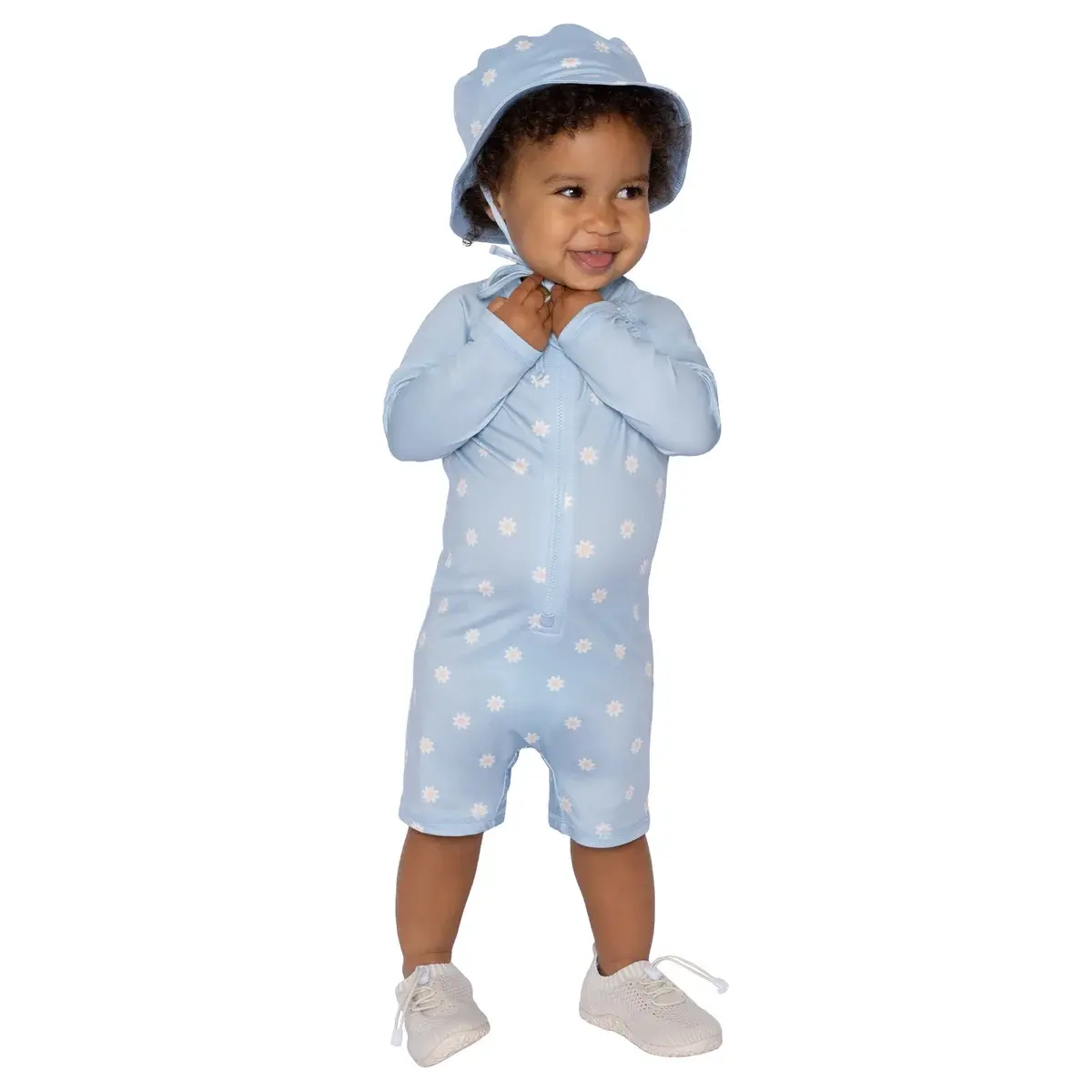 Pekkle Swimwear Set (6M, Blue)