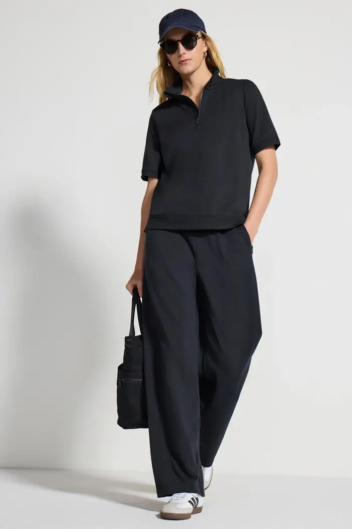 Mondetta Soft Terry Wide Leg Pant (L)