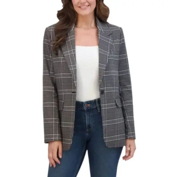 French Connection Blazer Charcoal SMALL