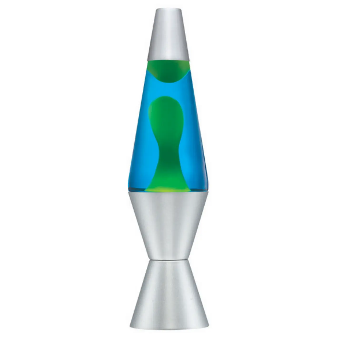 Lava Lamp - Silver Base