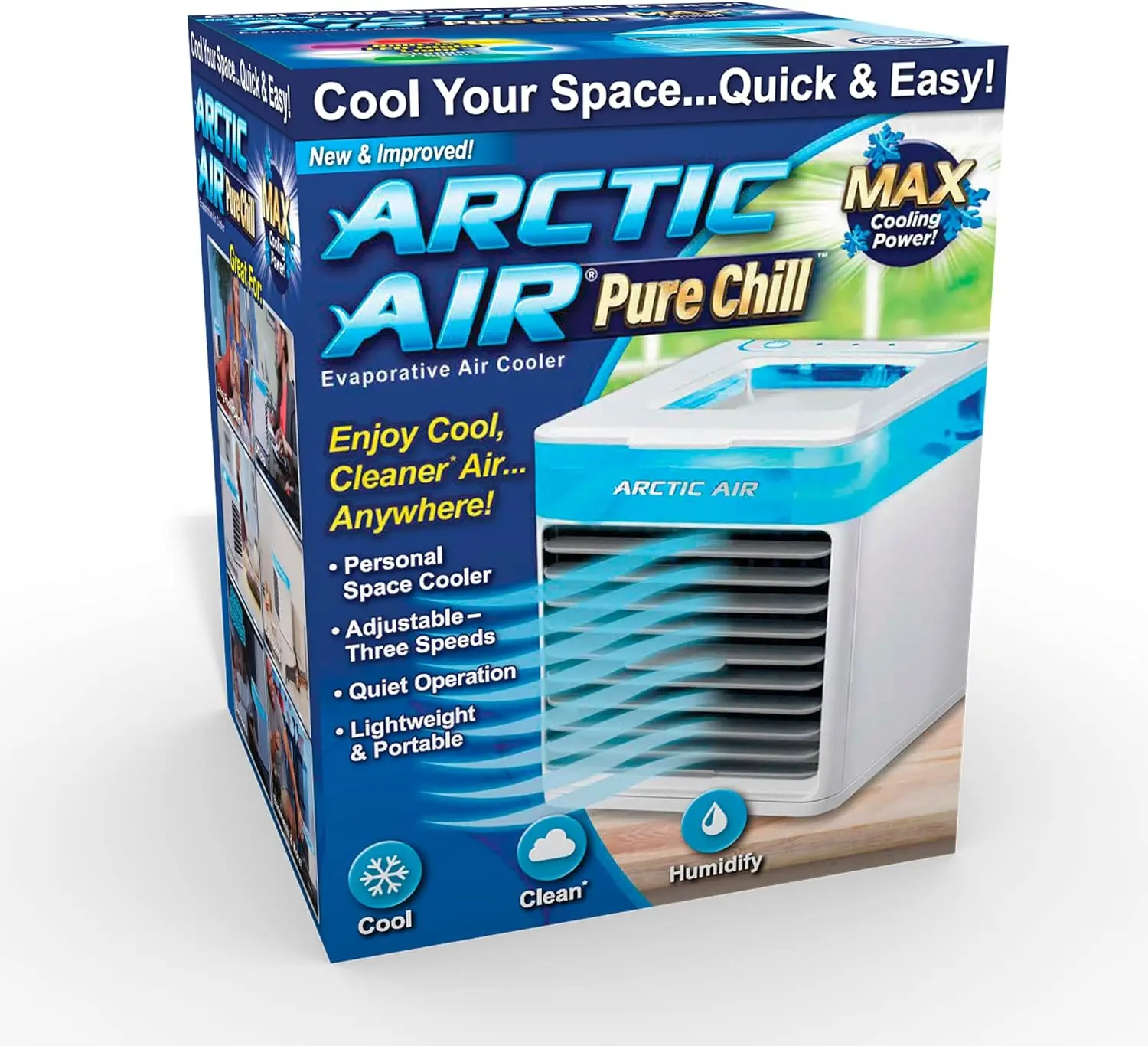 Arctic Air Pure Chill MAX Personal Mini AC