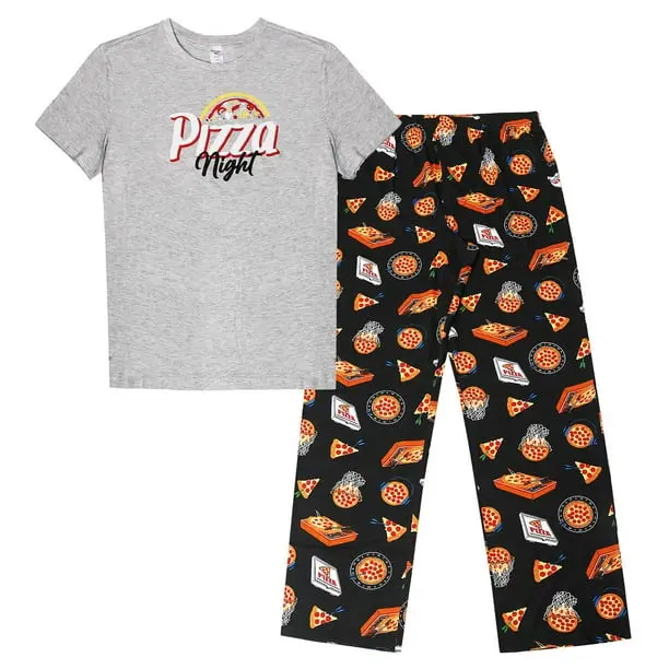 Fox+Badger Pizza PJ for Men - Large