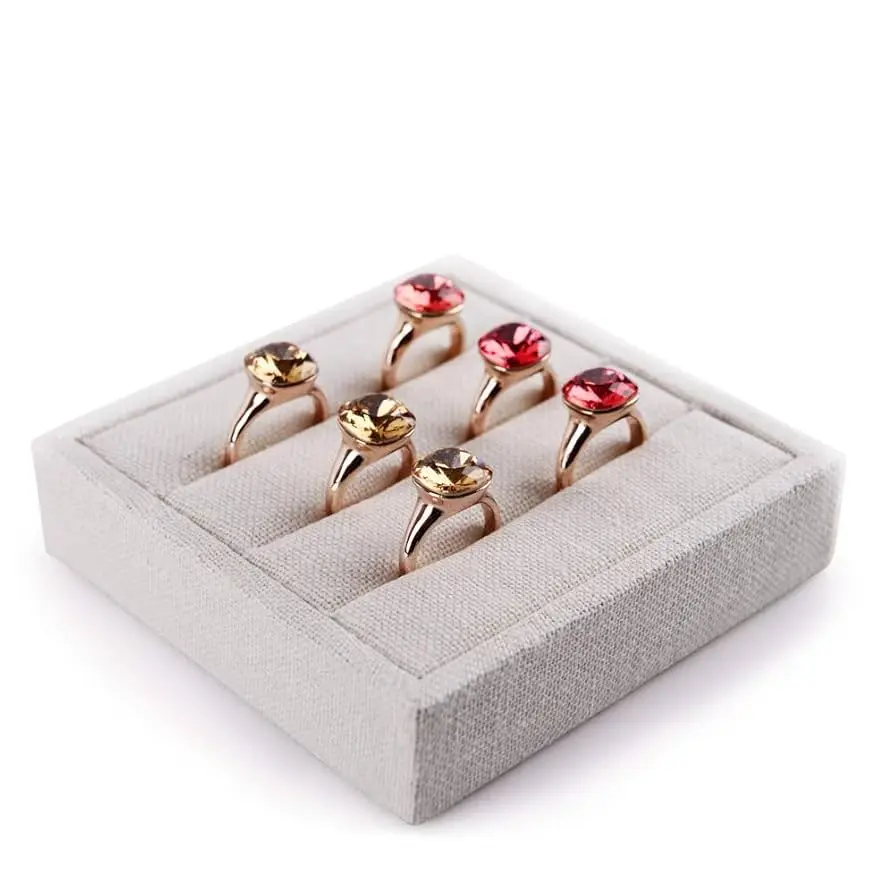 Oirlv Linen Ring Organizer