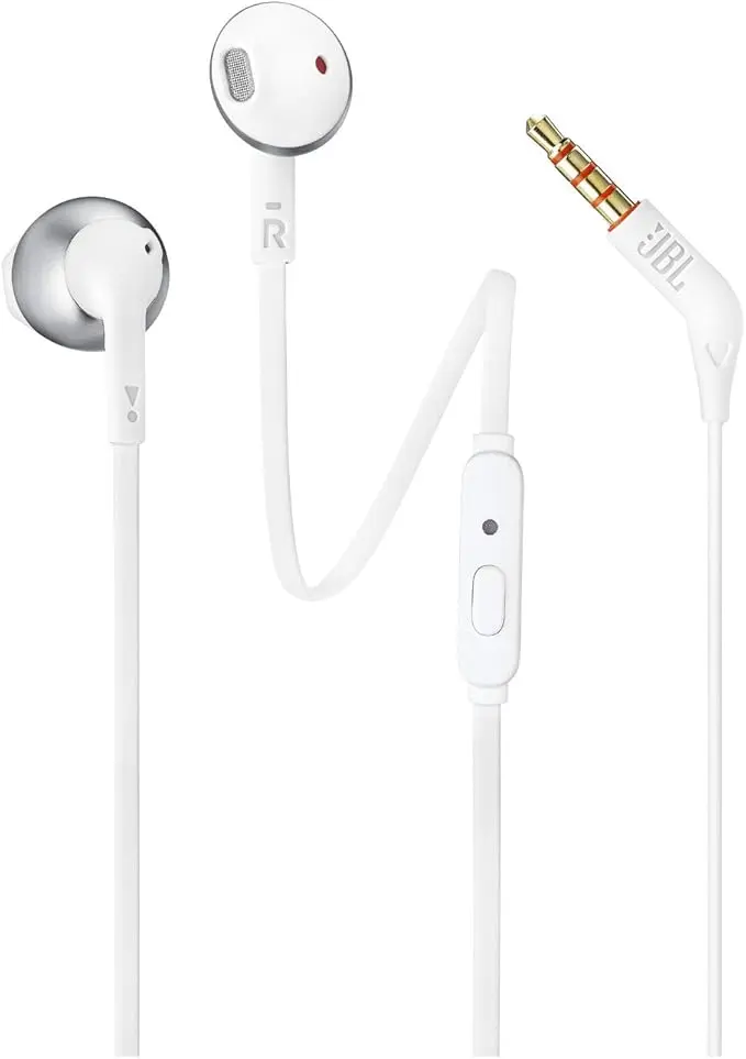 JBL Tune 205 Wired In-Ear Headphones