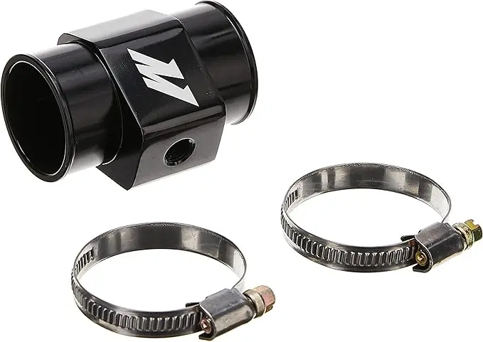 Mishimoto MMWHS-34-BK Black Water Temperature Sensor Adapter