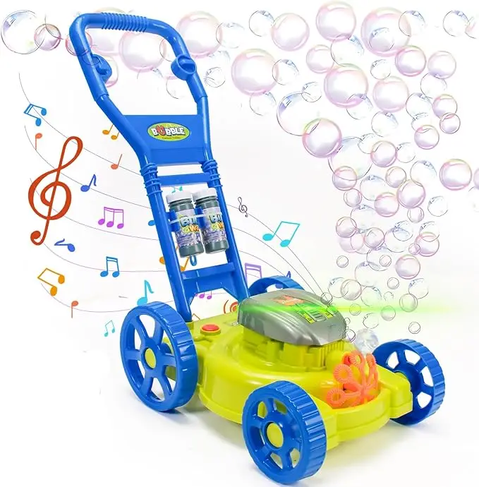 Bubble Lawn Mower for Toddlers