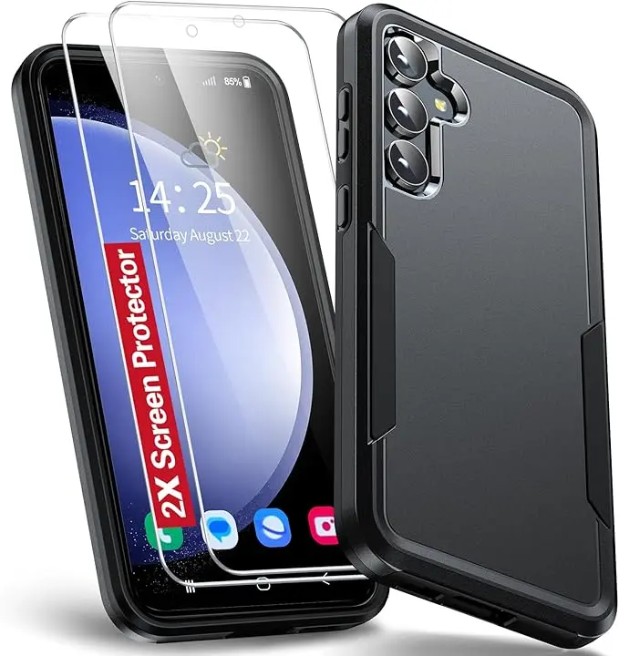 Oterkin for Samsung Galaxy S23 FE Case & Screen protector
