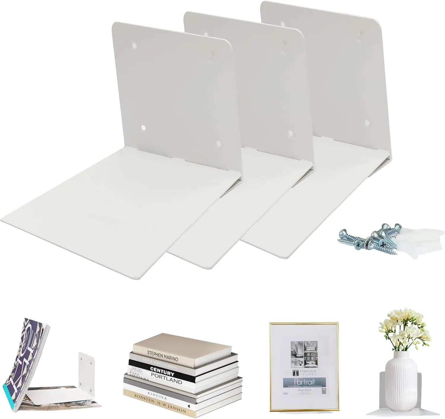 STORAGE MANIAC Floating Book Shelves