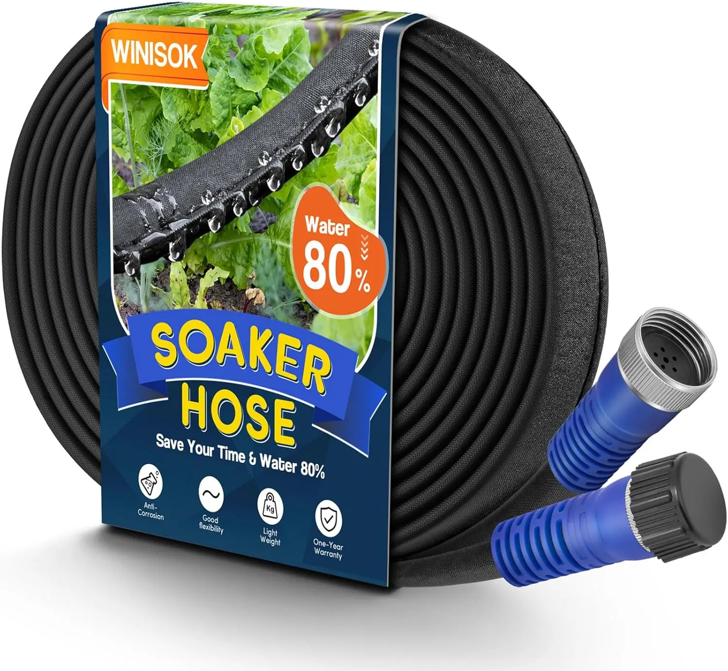 50 ft Soaker Hose - Winisok
