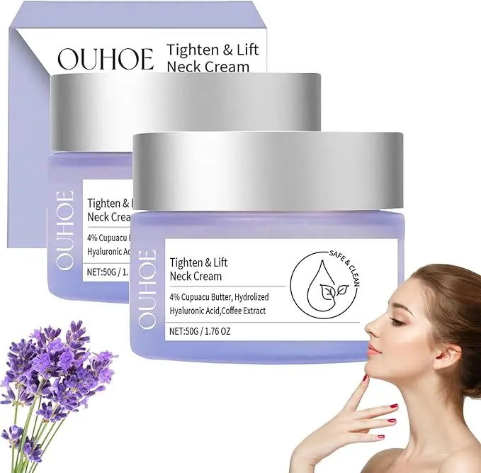 OUHOE Tighten and Lift Neck Cream 2PCS