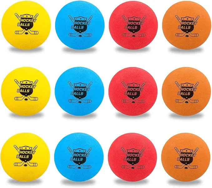 Pandahero 12-Pack Mini Hockey Foam Balls