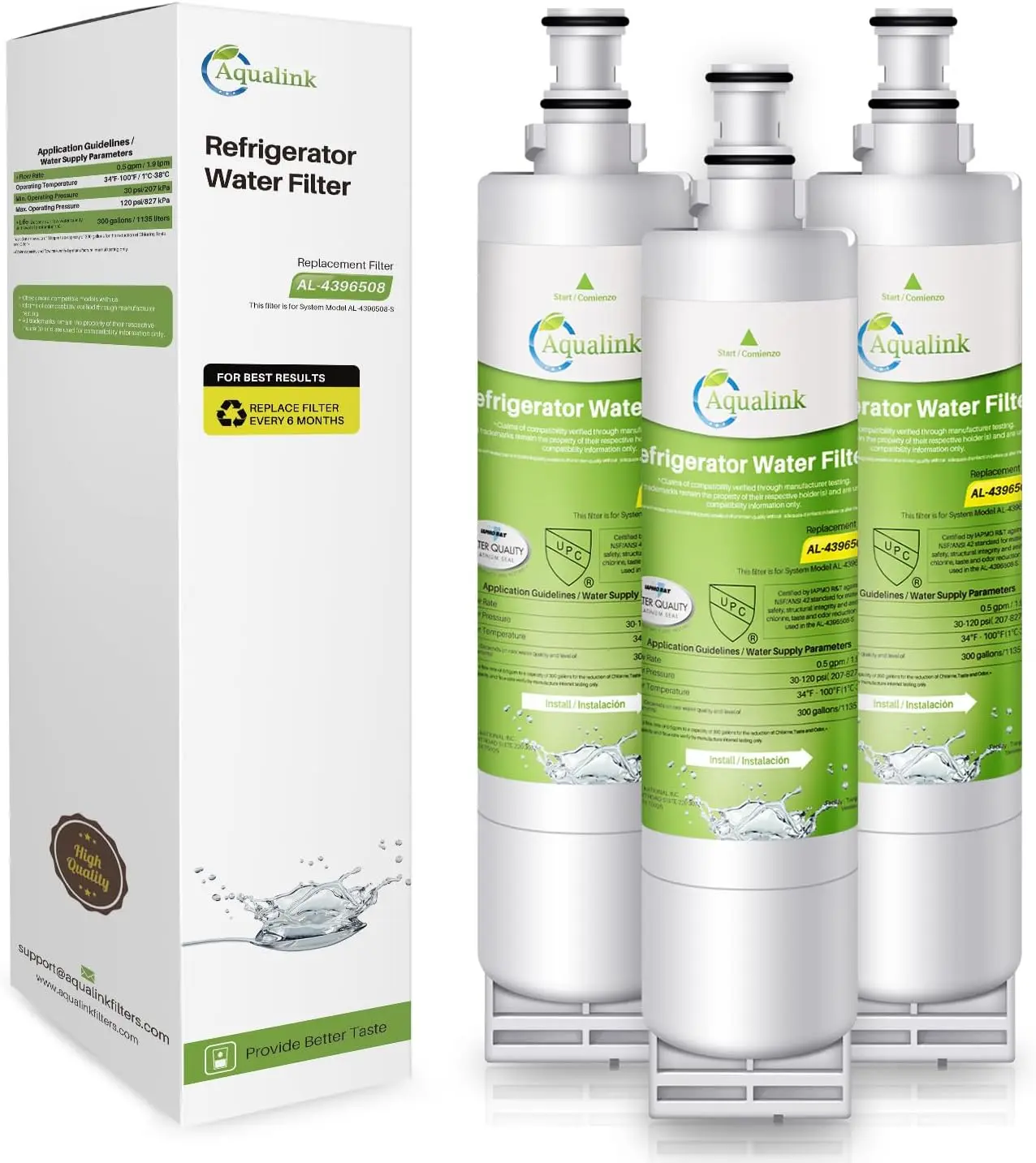 Aqualink Refrigerator Water Filter