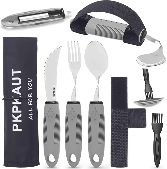 PKPKAUT Adaptive Utensils 6PCS