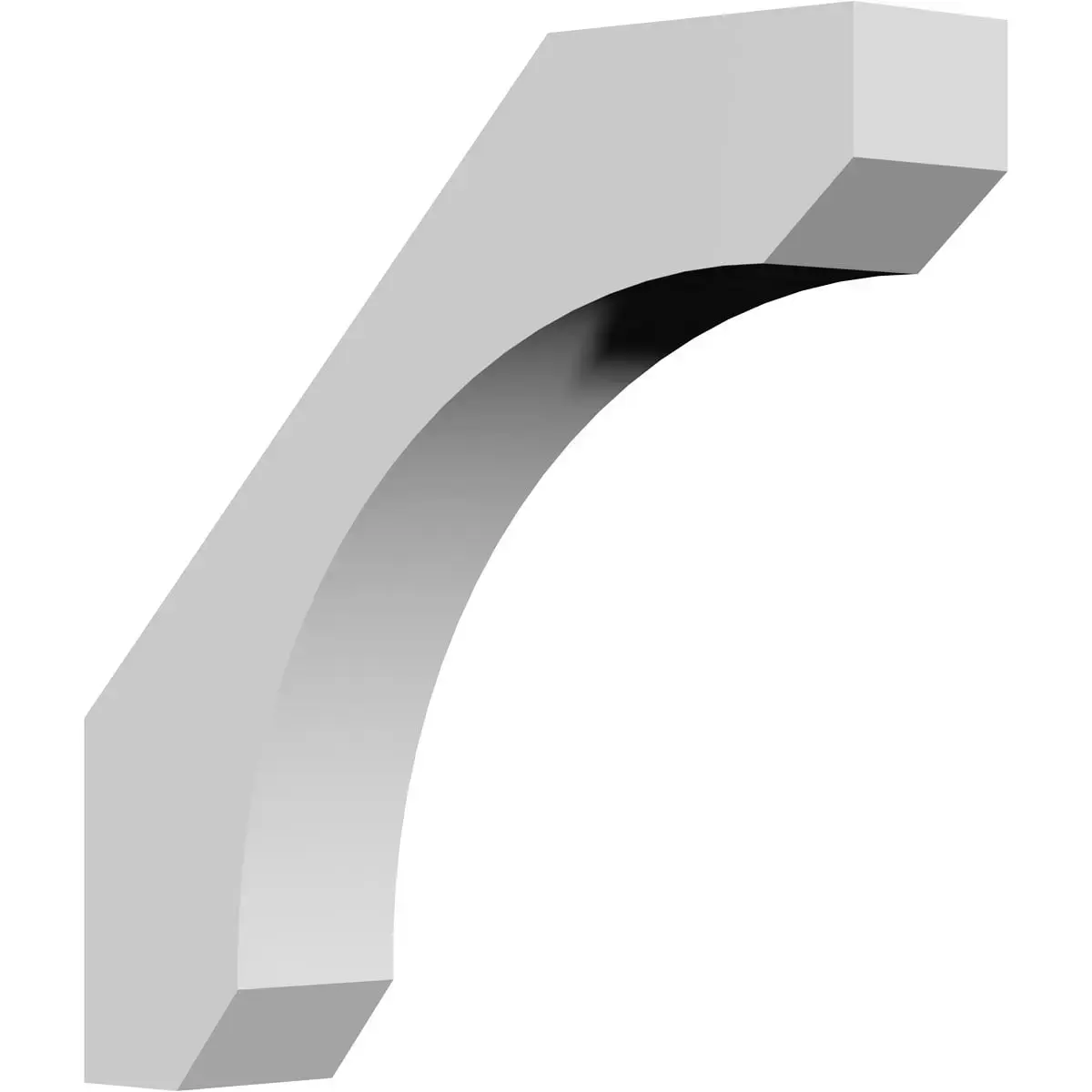 Ekena Millwork 3 1/2"W x 14"D x 14"H Legacy Bracket (6-Pack)