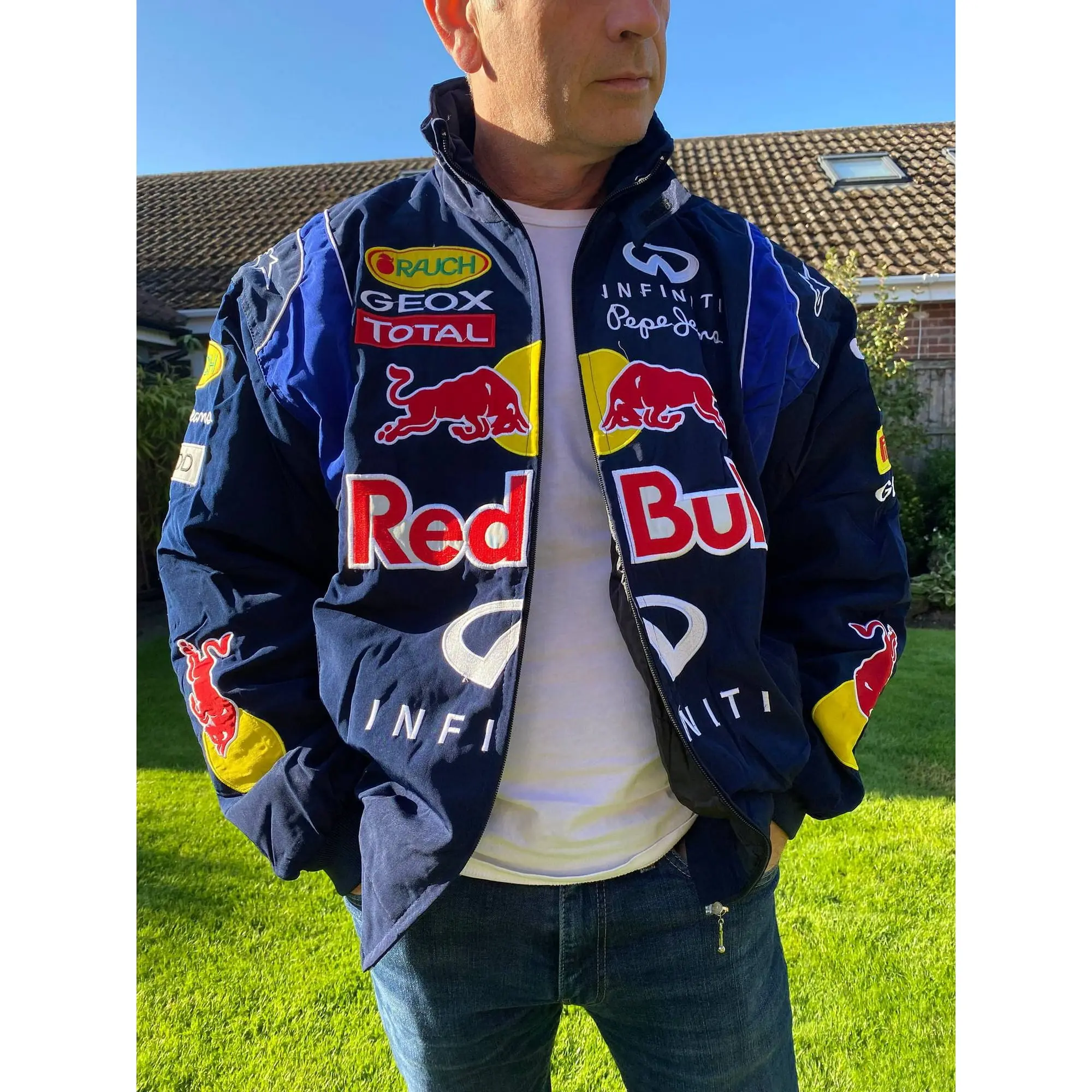 Red Bull Racing Jacket, Street Clothing (L)