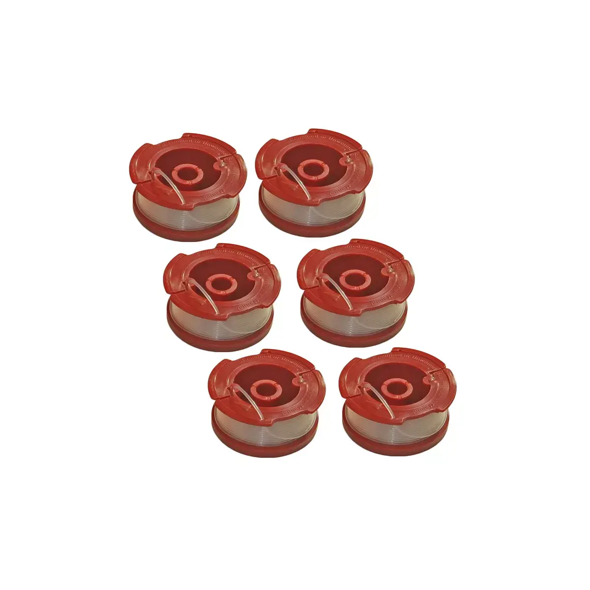 6 Pack OEM Replacement Spools - Black & Decker