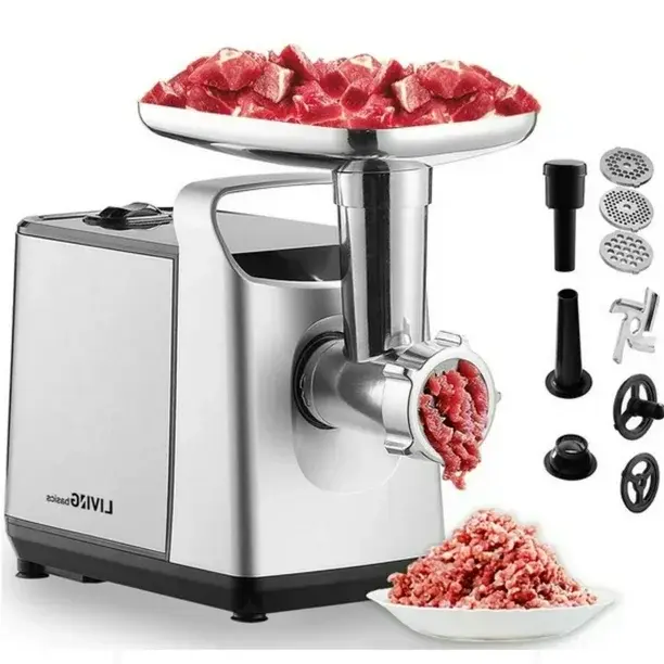 Electric Meat Grinder with Sausage Stuffer Maker