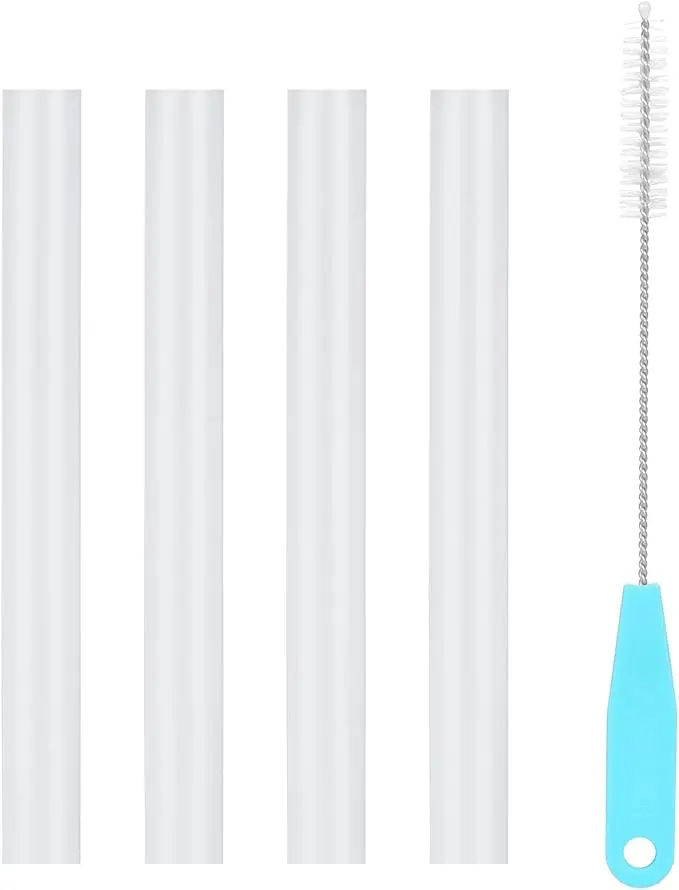 Replacement Straw for CamelBak eddy+14 oz Kids Water Bottle (4 Pack, 5")