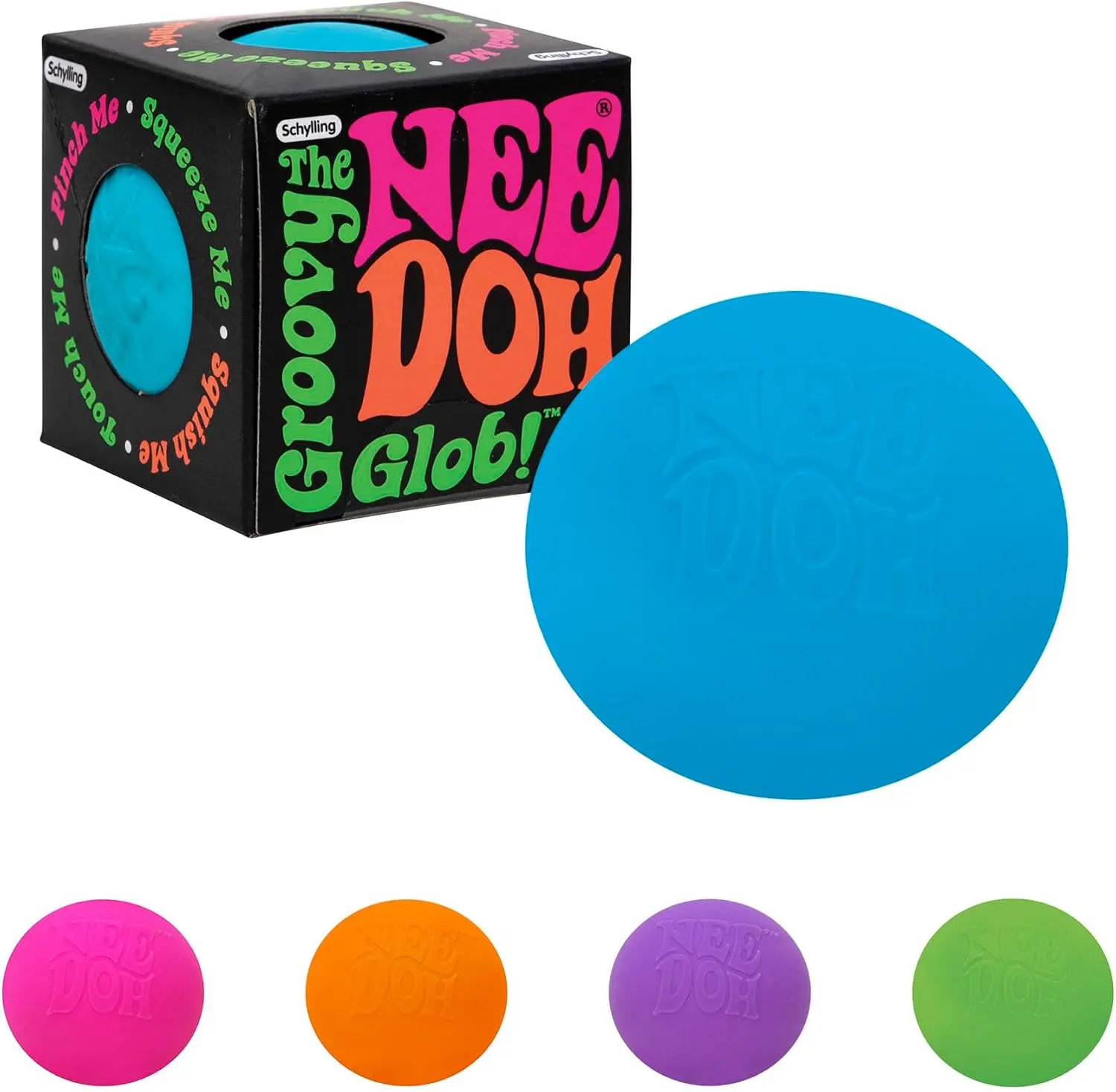Nee Doh Stress Ball - Blue