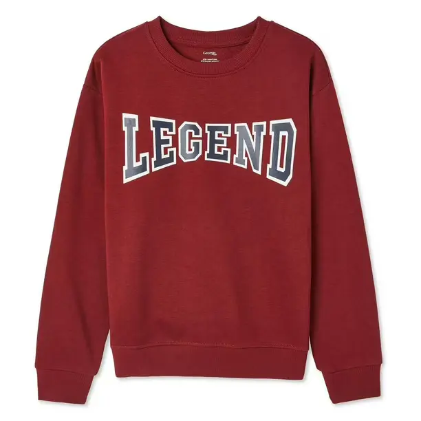 George Boys' Fleece Crew Neckline Popover (L/G 10-12)