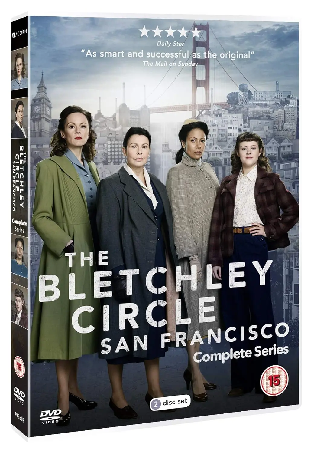 The Bletchley Circle San Francisco Complete DVD Set