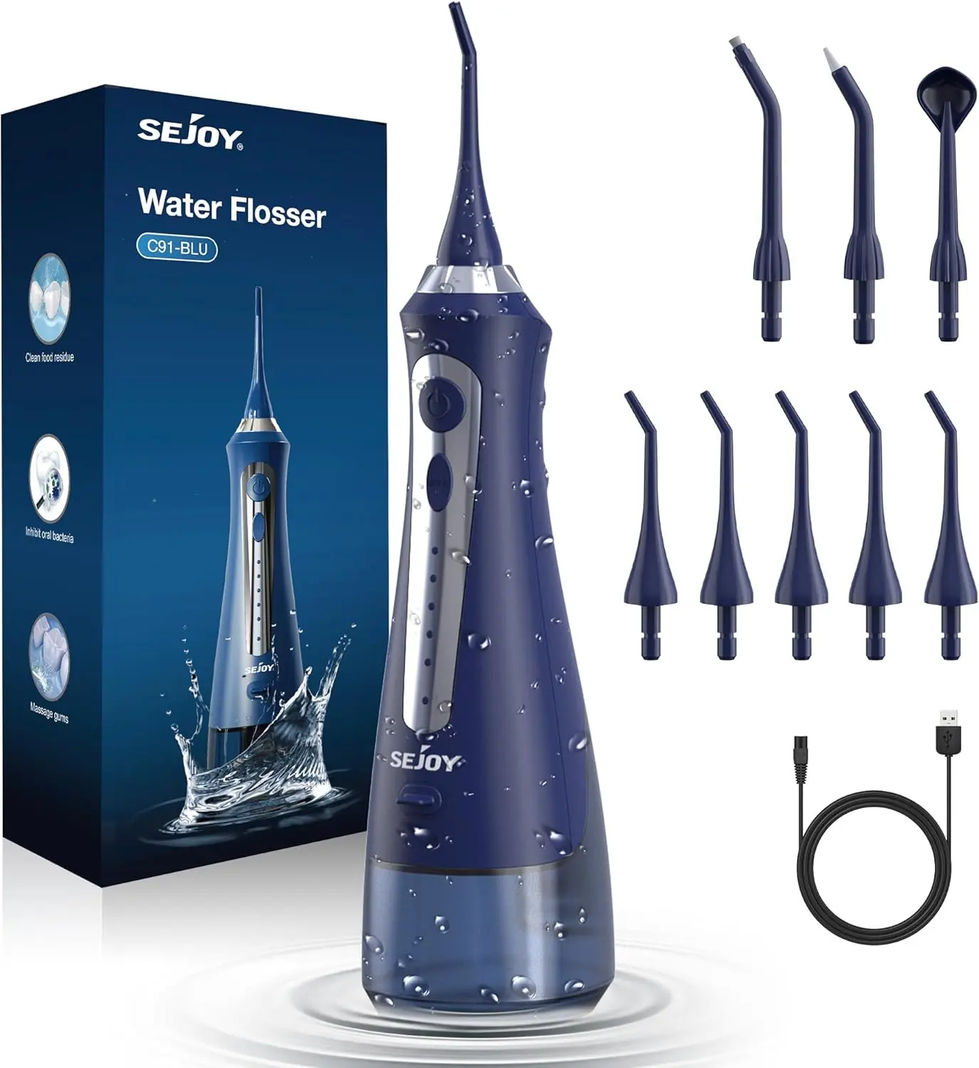 *AS-IS* Sejoy Water Dental Flosser for Teeth Cleaning