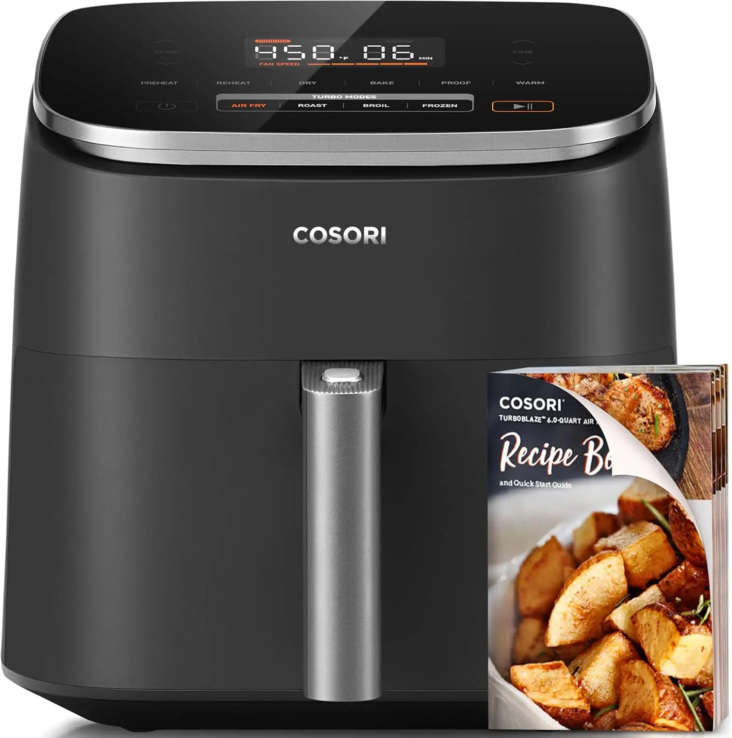 *AS-IS* COSORI Air Fryer 6 QT TurboBlaze Technology, 9-in-1 Airfryer Oven