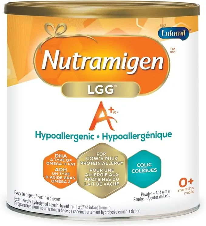 Nutramigen A+ with LGG, Hypoallergenic Baby Formula, Powder, 561g EXP. 2026DE01