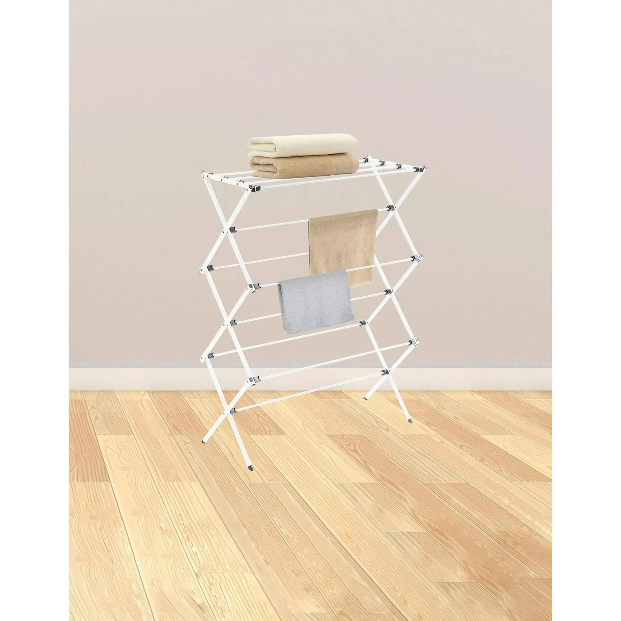 Mainstays Folding Drying Rack, Folds for easy storage
