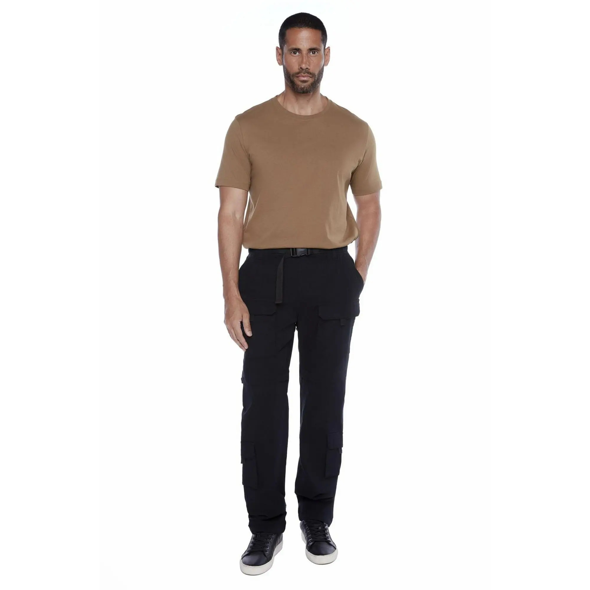 Jeaniologie ™ Men’s Convertible Cargo Pull-On Pant - Black (Size 38)