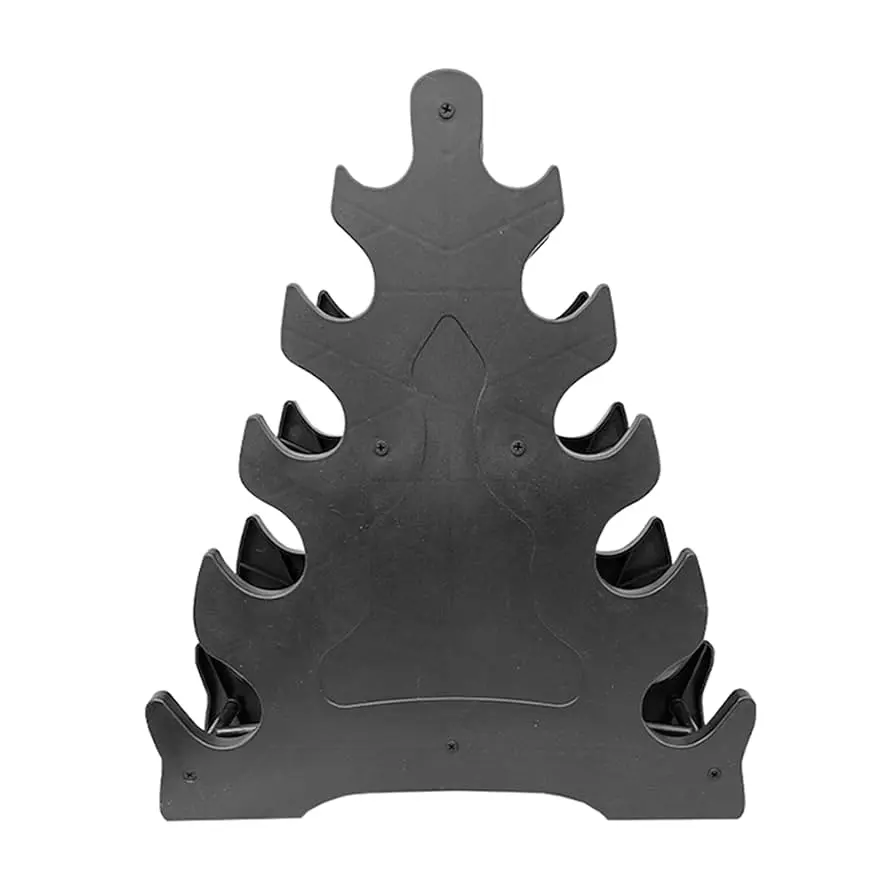 QIEIEI 5 Tiers Gym Home Dumbbell Storage Rack