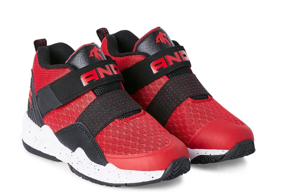 Kids Size 3 High top Sneakers - Red