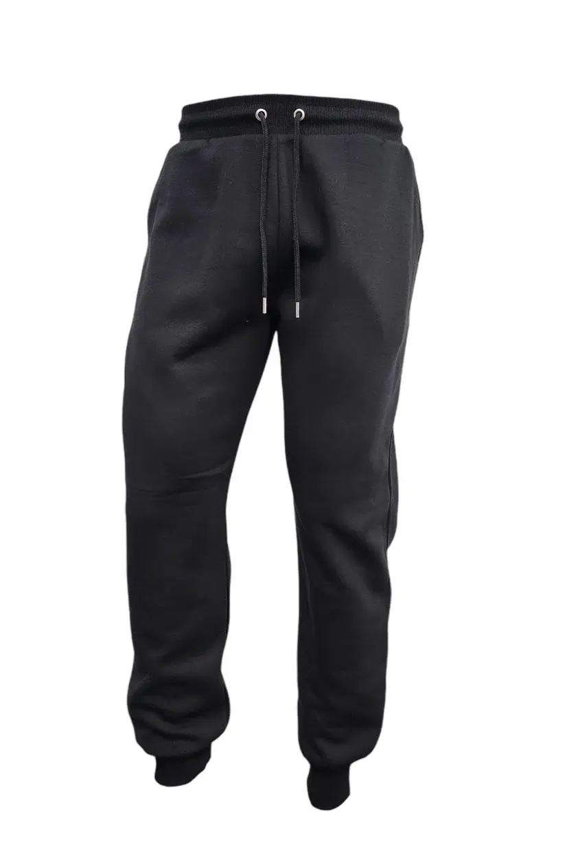 Black - Unisex Ribbed Jogger Pant 55
