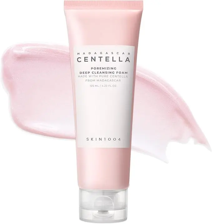 Madagascar Centella Poremizing Deep Cleansing Foam 4.22 fl.oz, 125ml, Remove Pore-Clogging Debris