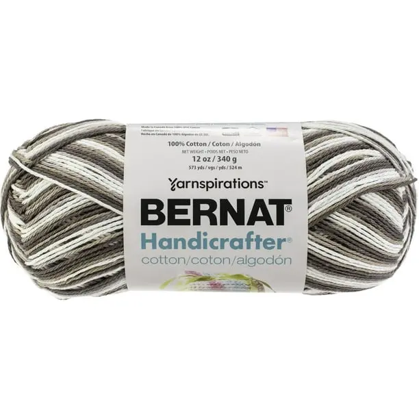 Bernat® Handicrafter® Ombre Yarn, Cotton #4 Medium, 12oz/340g, 573 Yards