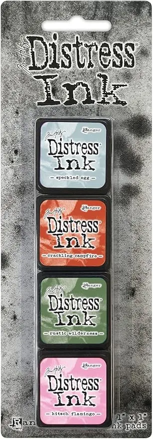 Distress Ink Tim Holtz - Ranger Mini KIT 16, Various Ink Pads