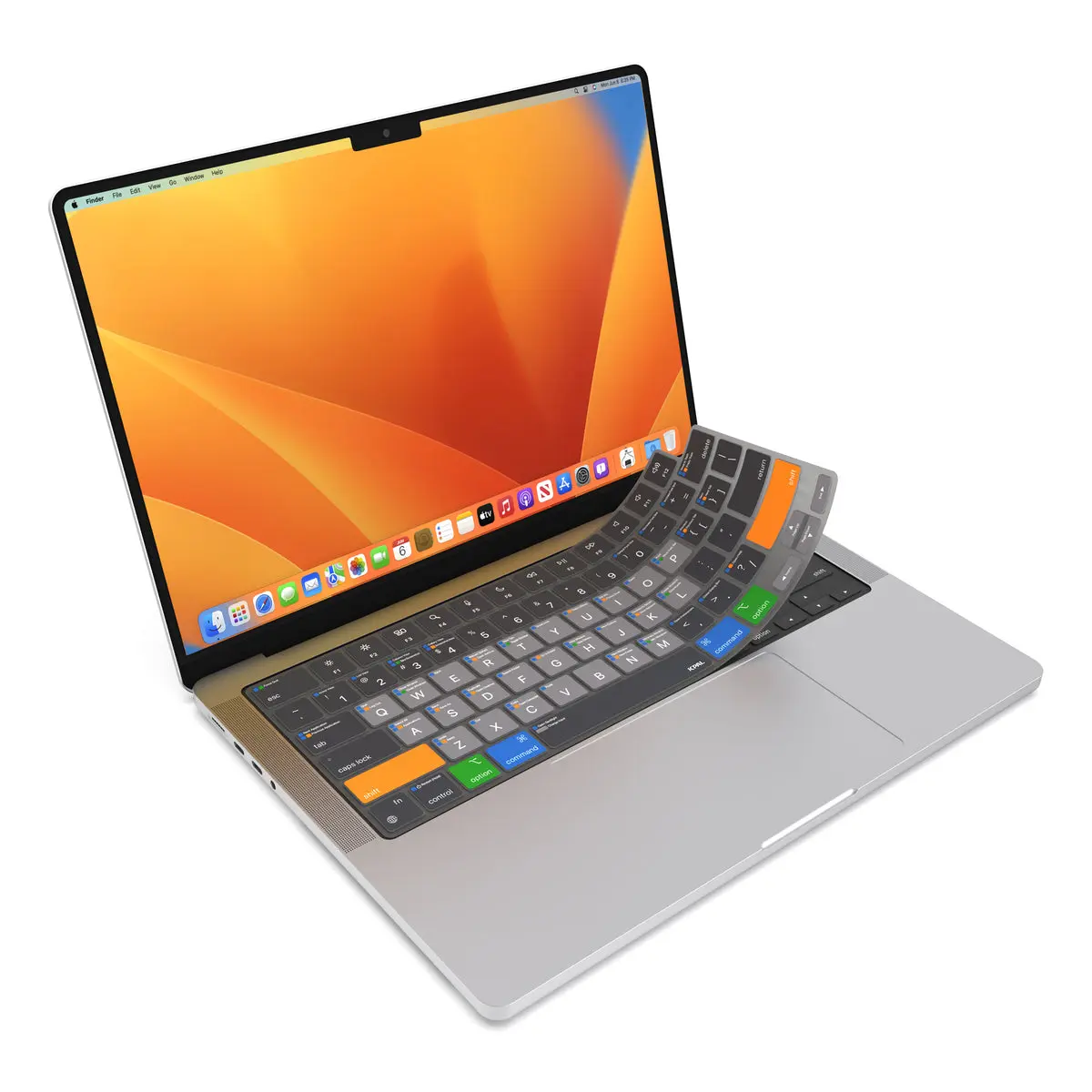 JCPAL VerSkin Apple MacOS Shortcut Keyboard Protector