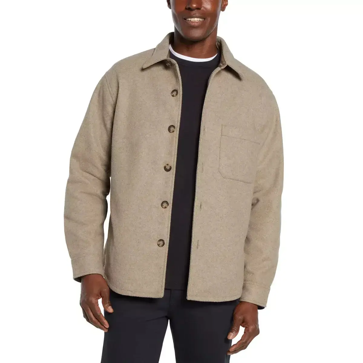 Banana Republic Men's Heritage Shirt Jacket Tan (S/P)