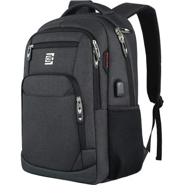 Bruno Cavalli 17 Inch Laptop Backpack Black Color