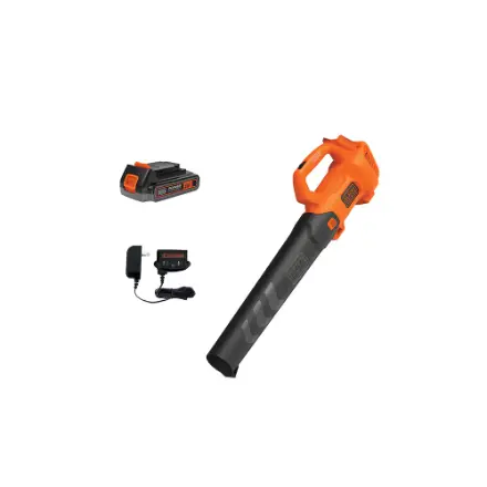 BLACK+DECKER 20V MAX Lithium-Ion Cordless Axial Blower with 2Ah Battery and Charger