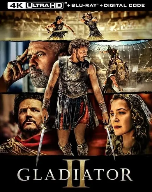 Gladiator II [4K UHD + Blu-Ray + Digital Copy] (Bilingual)